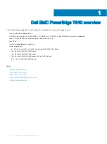 Preview for 8 page of Dell EMC PowerEdge T640 D24XR Installation And Service Manual