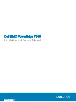 Preview for 1 page of Dell EMC PowerEdge T640 Installation And Service Manual