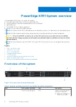 Предварительный просмотр 8 страницы Dell EMC PowerEdge XR11 Installation And Service Manual