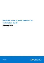 Dell EMC PowerSwitch Z9432F-ON Installation Manual preview