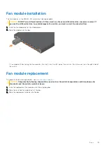 Preview for 35 page of Dell EMC PowerSwitch Z9432F-ON Installation Manual