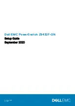 Dell EMC PowerSwitch Z9432F-ON Setup Manual preview