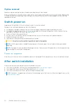 Preview for 24 page of Dell EMC PowerSwitch Z9432F-ON Setup Manual