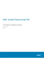 Dell EMC ScaleIO Ready Node 14G Hardware Installation Manual предпросмотр