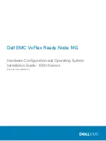 Preview for 1 page of Dell EMC VxFlex Ready Node 14G Manual