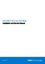 Preview for 1 page of Dell EMC XC Core XC750xa Installation And Service Manual