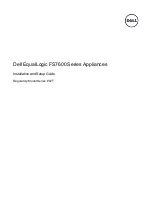 Preview for 1 page of Dell EqualLogic FS7600 Installation And Setup Manual