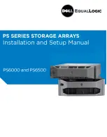 Предварительный просмотр 1 страницы Dell EqualLogic PS Series Installation And Setup Manual