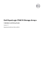 Preview for 3 page of Dell EqualLogic PS4210 Installation And Setup Manual