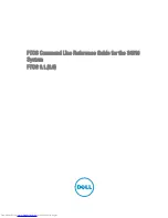 Dell Force10 S4810P Reference Manual preview