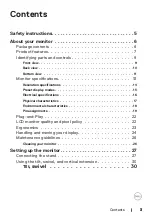 Preview for 3 page of Dell G2723H User Manual