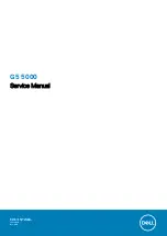 Preview for 1 page of Dell G5 5000 Service Manual