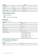 Предварительный просмотр 12 страницы Dell G7 7590 Setup And Specifications