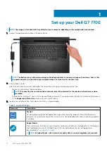 Preview for 4 page of Dell G7 7700 Setup And Specifications