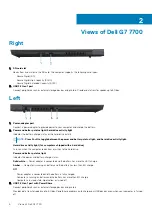 Preview for 6 page of Dell G7 7700 Setup And Specifications