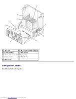 Предварительный просмотр 9 страницы Dell GX260 - Optiplex Pentium 4 2.0GHz 512MB 40GB CD Service Manual