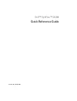 Preview for 1 page of Dell GX280 - OptiPlex - SD Quick Reference Manual