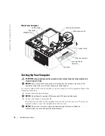 Preview for 16 page of Dell GX280 - OptiPlex - SD Quick Reference Manual