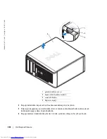 Предварительный просмотр 242 страницы Dell GX520 - OptiPlex - 512 MB RAM Quick Reference Manual