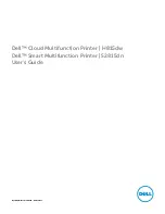 Preview for 1 page of Dell H815dw User Manual