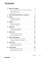 Preview for 4 page of Dell I15R-2105SLV Owner'S Manual