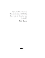 Предварительный просмотр 1 страницы Dell IDRAC6 User Manual