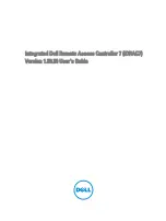 Preview for 1 page of Dell iDRAC7 User Manual