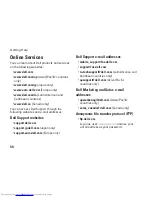 Preview for 60 page of Dell iM10-3324OBK - Inspiron Mini 10 Obsidian Setup Manual