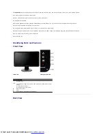 Предварительный просмотр 3 страницы Dell IN1910N - 18.5" LCD Monitor User Manual