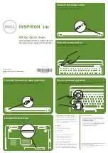 Dell INSPIRION 14z N411z Quick Start предпросмотр