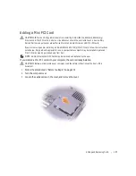 Предварительный просмотр 108 страницы Dell Inspirion Owner'S Manual