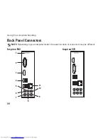 Preview for 22 page of Dell Inspiron 0M1PTFA00 Setup Manual