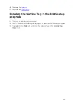 Preview for 69 page of Dell Inspiron 11 3168 Service Manual