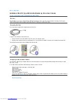 Preview for 8 page of Dell Inspiron 1120 Hardware Manual