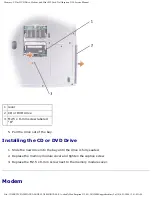 Preview for 17 page of Dell Inspiron 1150 Service Manual