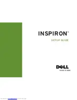 Dell Inspiron 1210 Setup Manual preview