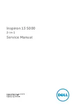 Dell Inspiron 13 5000 Service Manual preview