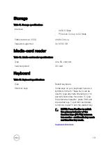 Preview for 19 page of Dell Inspiron 13 7000 Series Setup And Specifications