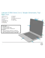 Preview for 4 page of Dell Inspiron 13 7000 Series Technical Manual
