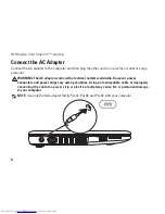 Preview for 8 page of Dell Inspiron 1320 Setup Manual