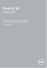 Preview for 1 page of Dell Inspiron 14 3000 Series Quick Start Manual