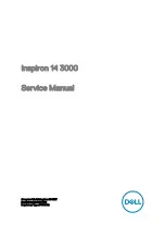 Dell Inspiron 14 3000 Series Service Manual preview