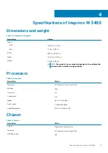 Preview for 11 page of Dell Inspiron 14 3480 Setup And Specifications