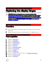 Предварительный просмотр 101 страницы Dell Inspiron 14 5000 Series Service Manual