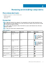 Preview for 9 page of Dell Inspiron 14 5401 Service Manual