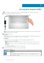 Preview for 4 page of Dell Inspiron 14 5402 Setup And Specifications