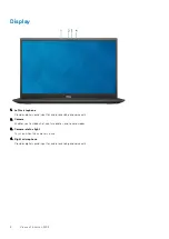 Предварительный просмотр 8 страницы Dell Inspiron 14 5409 Setup And Specifications