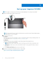 Preview for 4 page of Dell Inspiron 14 5410 Setup And Specifications