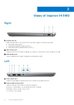 Preview for 6 page of Dell Inspiron 14 5410 Setup And Specifications