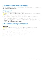 Предварительный просмотр 9 страницы Dell Inspiron 14 5415 Service Manual